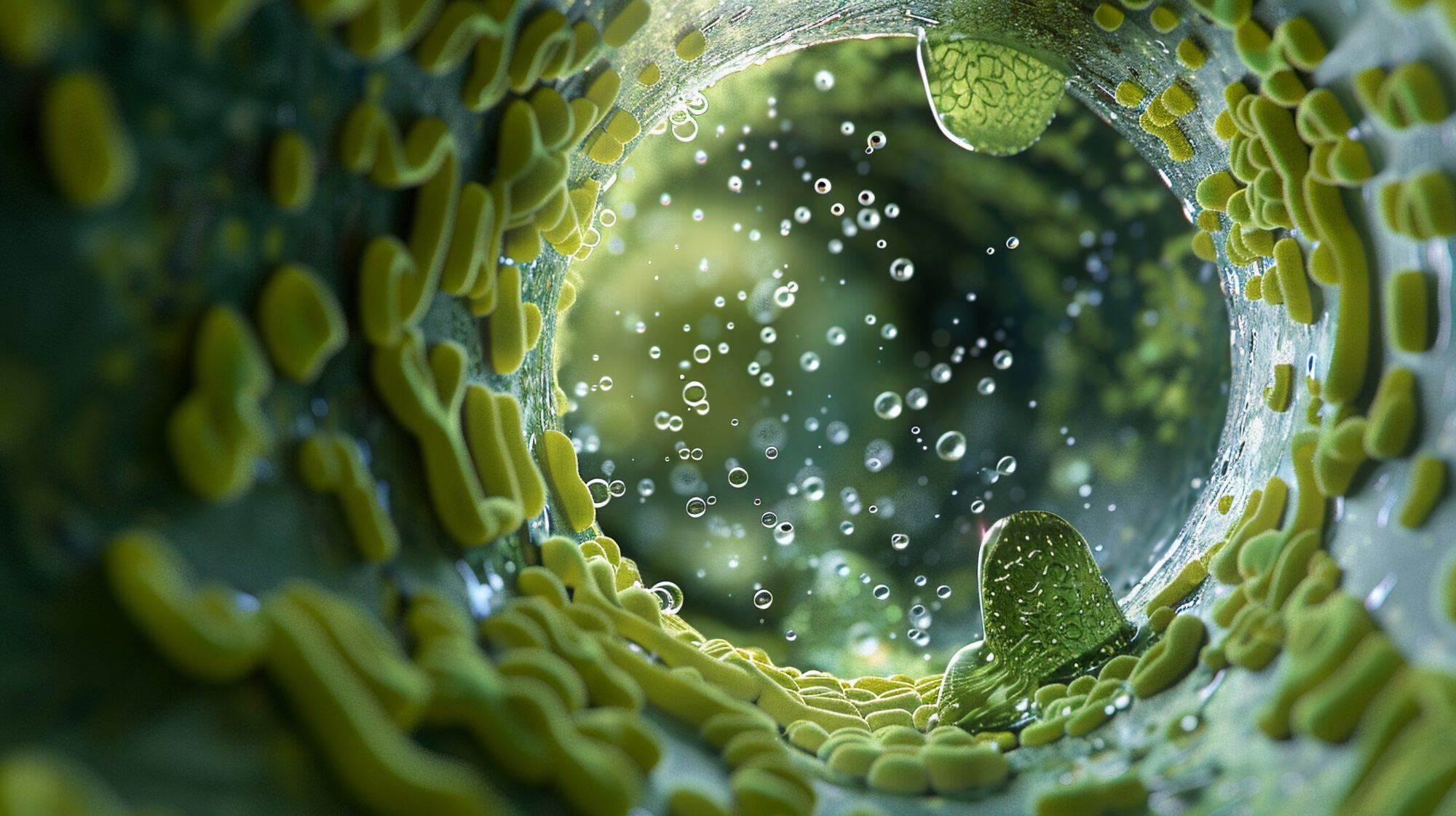 Biofilm on Pipe