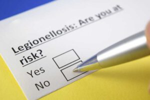 Safe levels of Legionella in Water