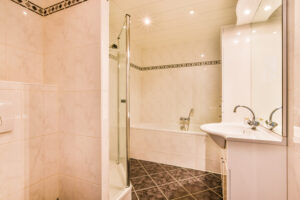 Clean bathroom