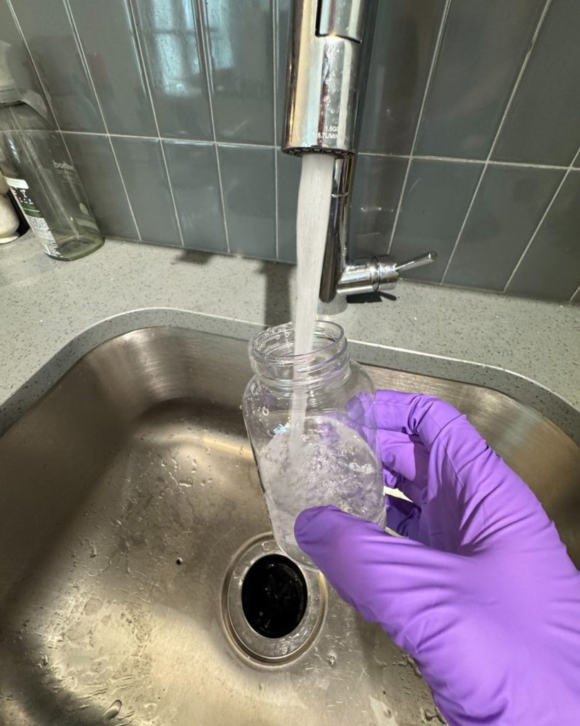 Legionella bacteria water test