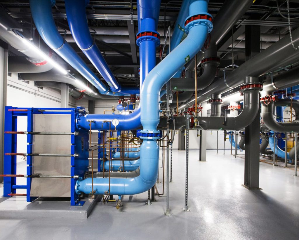 Data center server infrastructure where IWC Innovations provides Legionella testing, water treatment, and comprehensive water management programs